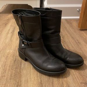 Aqualita biker boots size 7.5